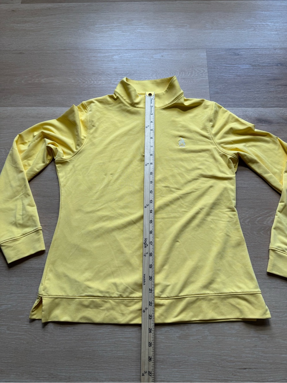 Peter Millar Sunny Yellow Quarter-Zip Pullover - Picture 6 of 9